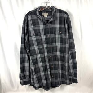 DULUTH Trading Co XL Tall Long Sleeve Button Down Flannel